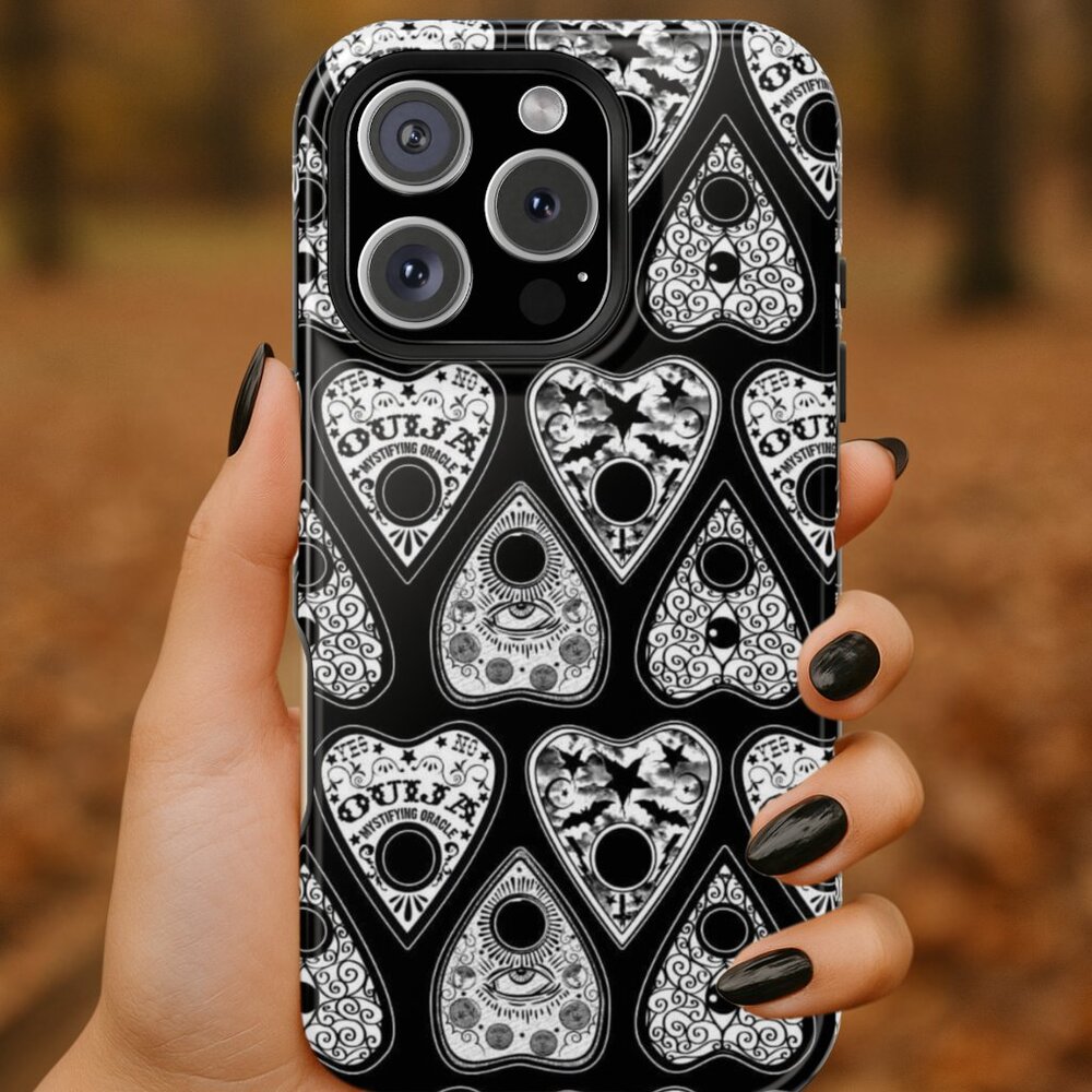 iPhone 15 Ouija Board Gothic Phone Case